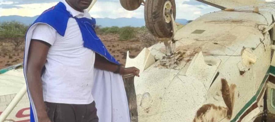 El campeón olímpico, David Rudisha, se reporta con lesiones leves tras desplome de avioneta