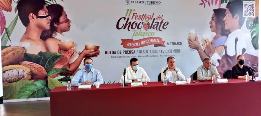 Declara Turismo superadas expectativas de Festival del Chocolate Declara Turismo superadas expectativas de Festival del Chocolate