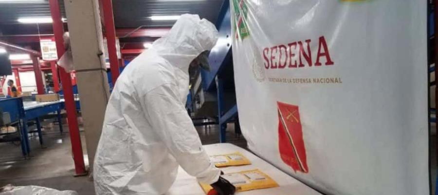 Aseguran tractocamión con 300 litros de metanfetamina líquida en Sonora