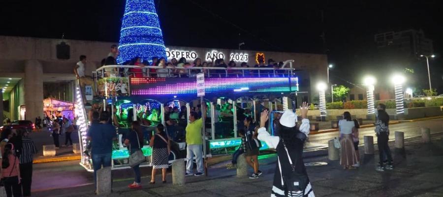 Da Villa Bus recorrido a la “Navidad” tabasqueña