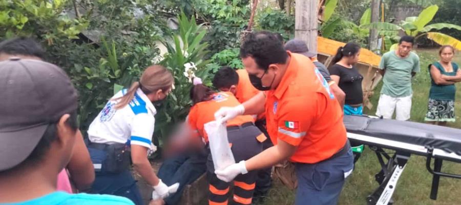 ¡Lo apuñala su mujer! Bebían alcohol y se calentaron los ánimos en la ranchería Miguel Hidalgo