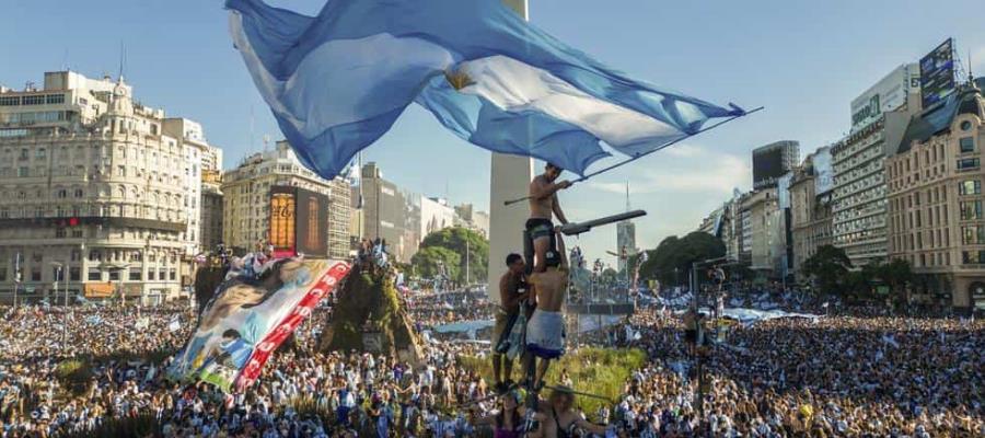 Millones de Argentinos salen a las calles a celebrar título Mundial