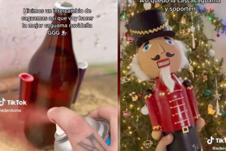 Grupo de amigos arma intercambio… pero de caguamas