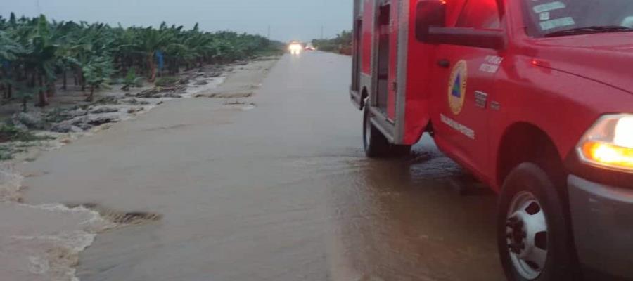 Se forman vados en la Villahermosa-Teapa