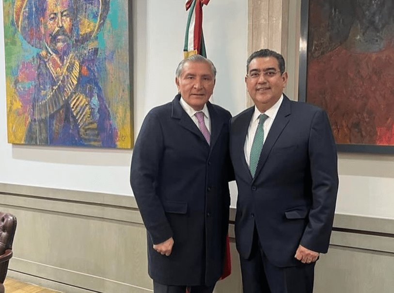 Gobierno federal ratifica respaldo a nuevo gobernador de Puebla
