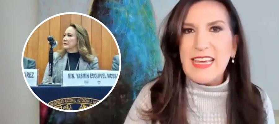 “¡No hay duda, la ministra plagió su tesis!”, señala Kenia López al comparar textos con aplicación