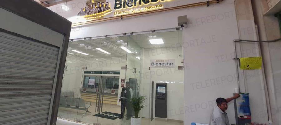 Abre sucursal del Banco del Bienestar en el mercado Pino Suárez