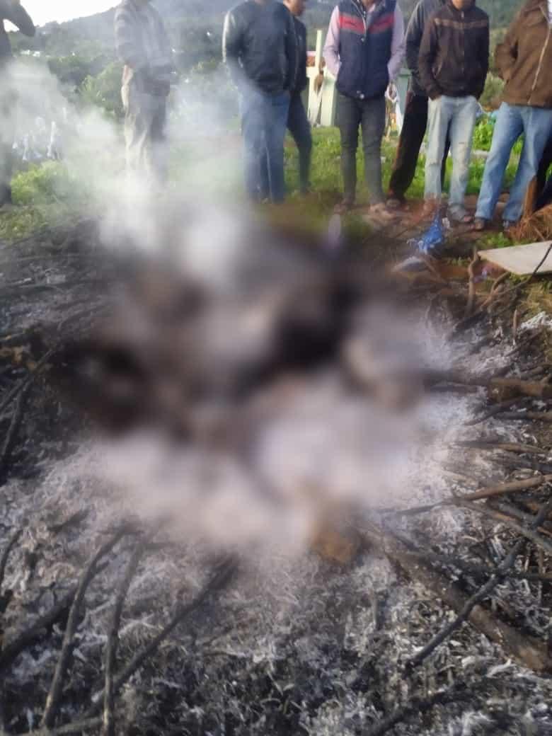 Linchan a presunto ladrón de autos en Santiago El Pinar, Chiapas