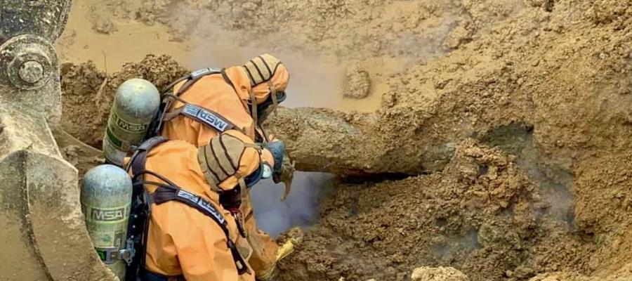 Afectados por fuga de amoniaco retienen a Edil y funcionarios de Pemex en Oaxaca