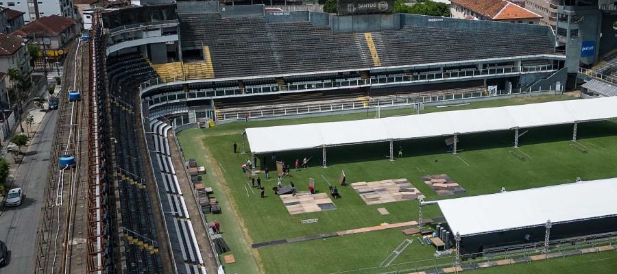 Funeral de Pelé será el lunes en el estadio de Santos de Brasil; estará abierto al público