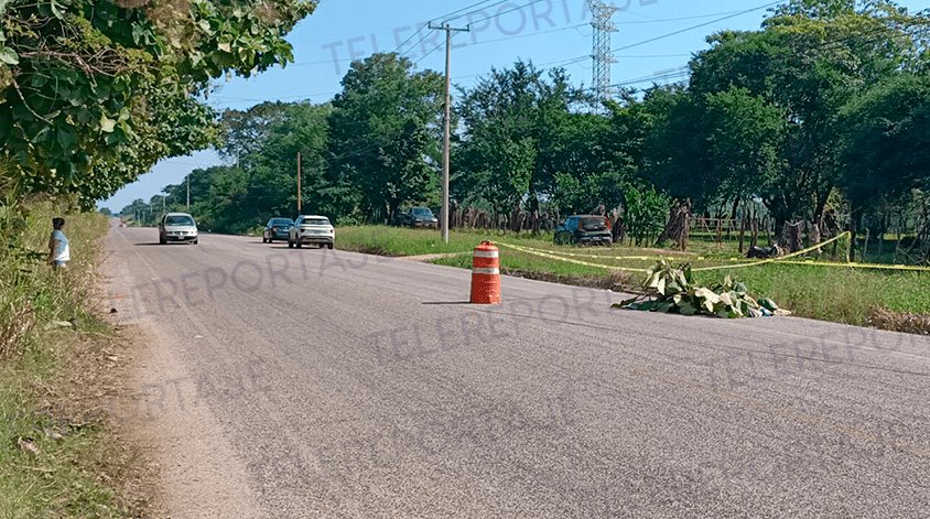 Fallece masculino en la carretera a Jalapa; cayó de un vehículo en movimiento