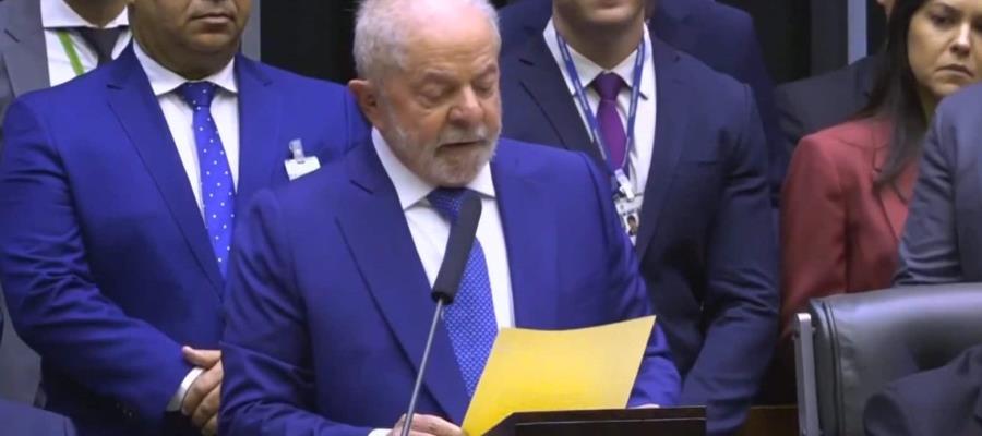Asume Lula da Silva por tercera vez como presidente de Brasil