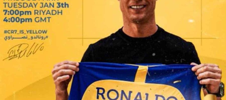 Cristiano Ronaldo será presentado este martes en el estadio del Al-Nassr