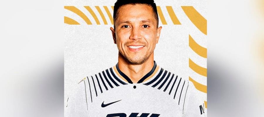 Oficializa Pumas a Jesús Molina como su cuarto refuerzo de cara al torneo de clausura 2023