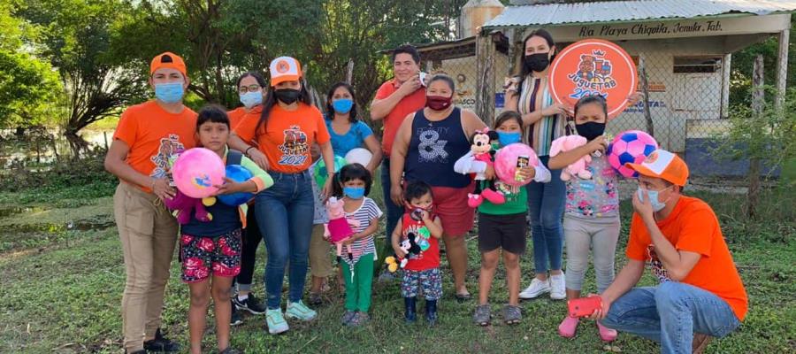 Juguetab llevará alegría a niños de Tenosique, Cunduacán y Tacotalpa