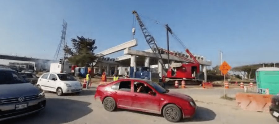 Continúa instalación de vigas en segundo puente de distribuidor Guayabal