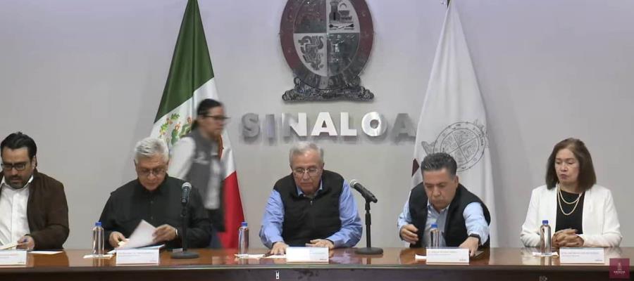Ya pueden vivir en condiciones normales: Gobernador de Sinaloa tras hechos violentos
