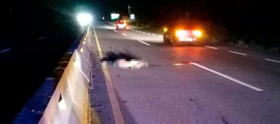 Joven pierde la vida tras ser arrollado por auto “fantasma” en la Villahermosa-Macuspana
