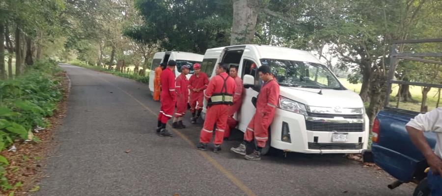 Comuneros demandan pago de afectaciones por exploración petrolera en parcelas en Acachapan