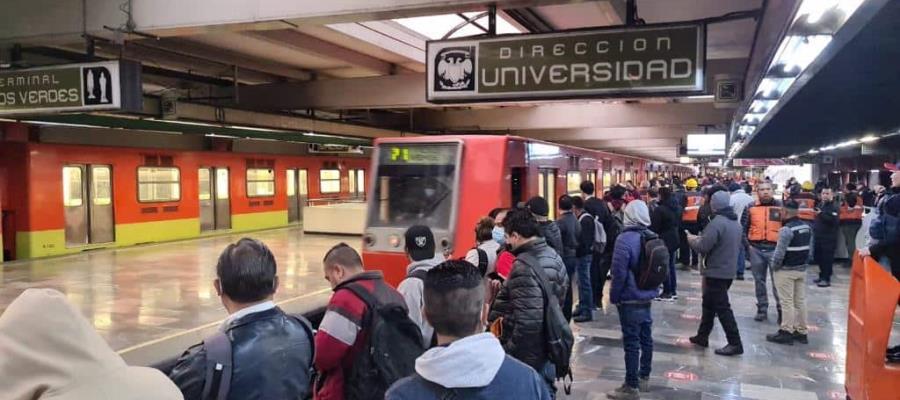 [Video] Línea 3 del Metro CDMX reanuda servicio tras accidente