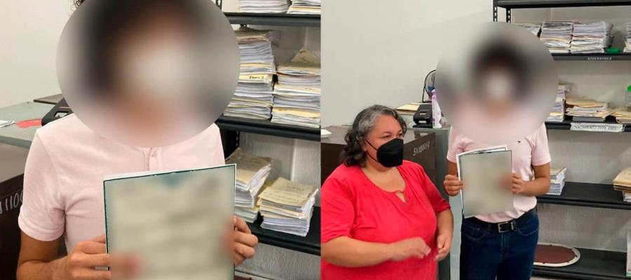 Expiden en Tabasco primera acta de nacimiento no binario a menor 