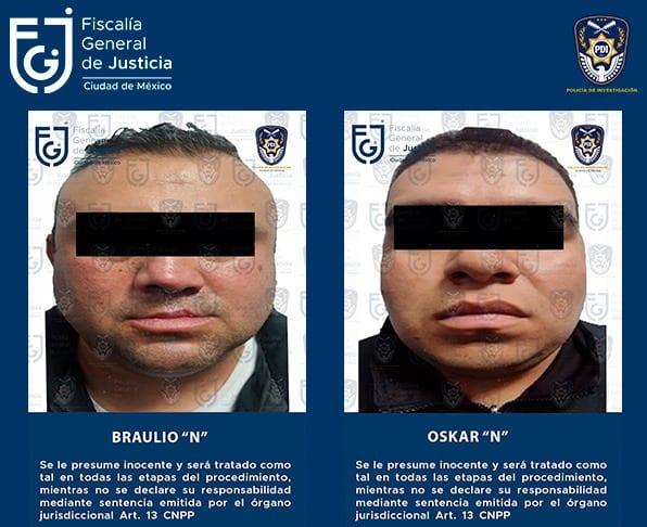 Detiene Fiscalía de la CDMX a 2 hombres por caso de homicidio en “La Polar”