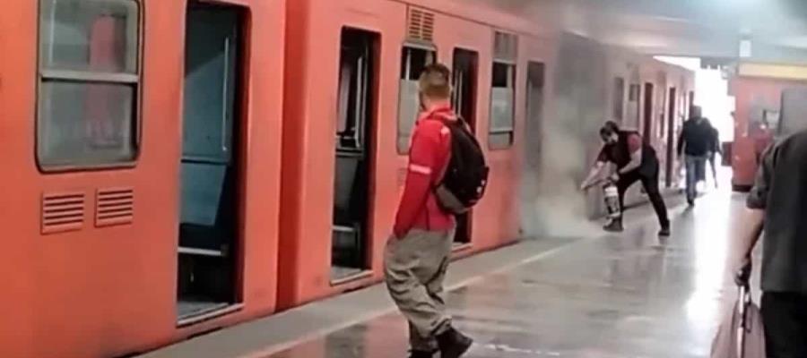 Reportan nuevo incendio en Línea 5 del Metro de la CDMX