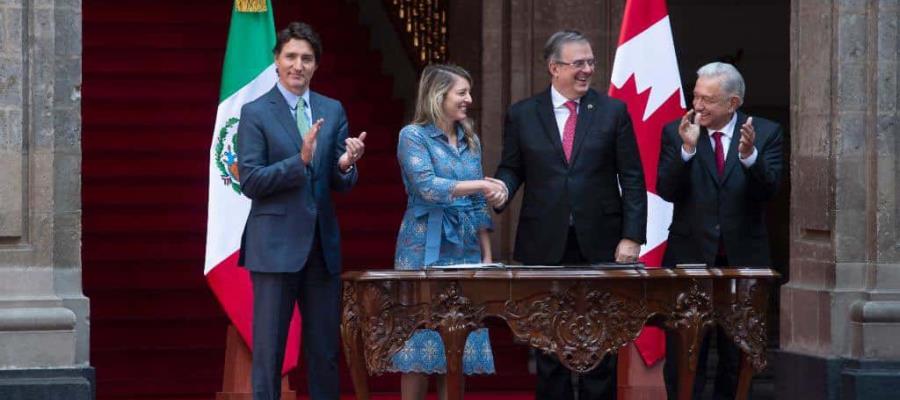 Firman México y Canadá memorándum en beneficio de pueblos indígenas