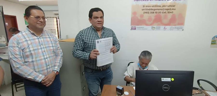 PRD formaliza denuncia contra May por actos anticipados de campaña