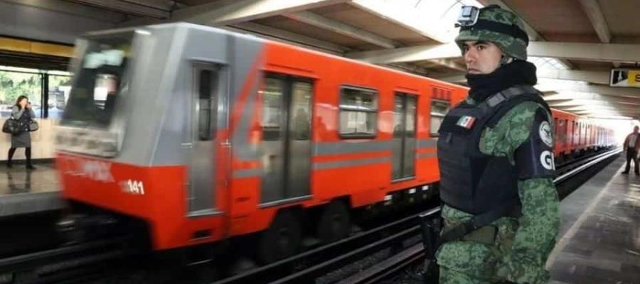 Blinda GN el Metro con 6 mil elementos, Sheinbaum no descarta sabotaje tras accidentes