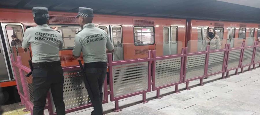 Como “preocupante” califica ONG despliegue de la Guardia Nacional en Metro