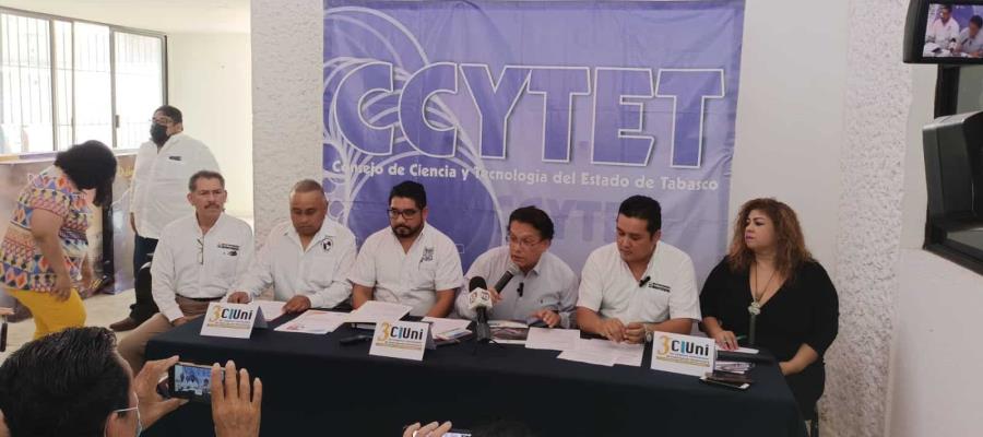 Anuncian 3er Congreso Internacional de Investigación Universitaria en Tabasco