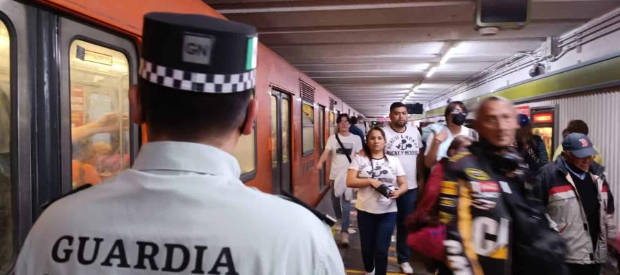 Rechaza Sheinbaum militarización del Metro con Guardia Nacional