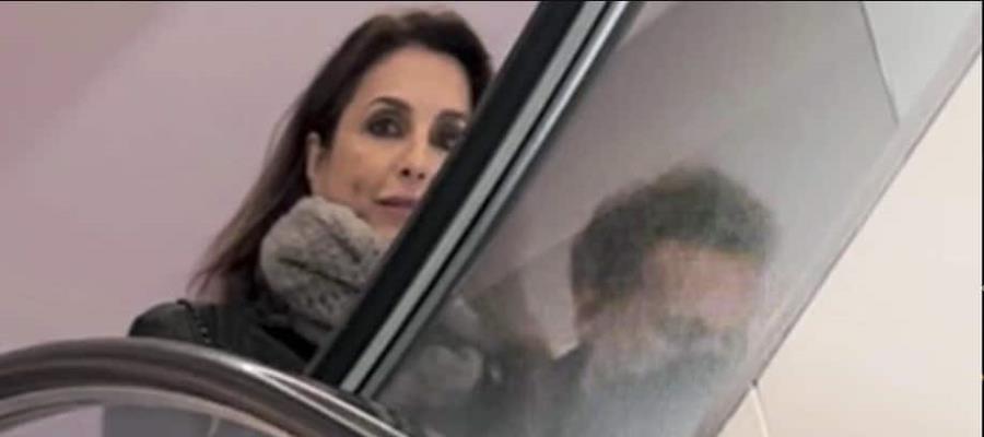 Vuelven a captar a Luis Miguel con su pareja, su comadre Paloma Cuevas