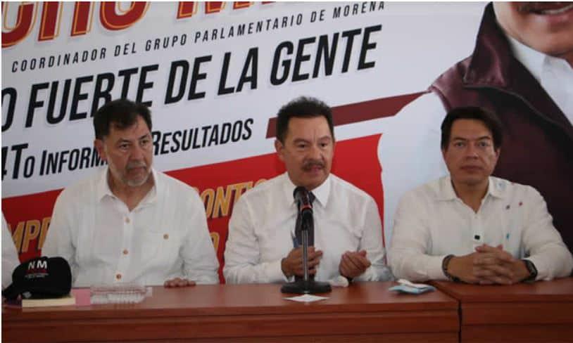 Pide Nacho Mier incluir a Noroña entre corcholatas presidenciales