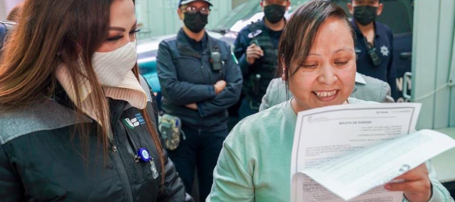 Por Amnistía, liberan a mujer sentenciada a prisión por perder a su bebé tras ser golpeada por expareja