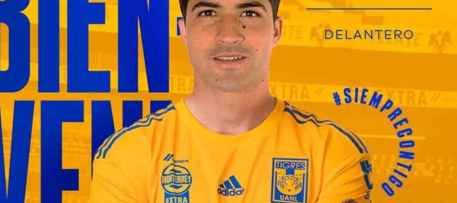 Nicolás Ibáñez oficialmente nuevo refuerzo de Tigres