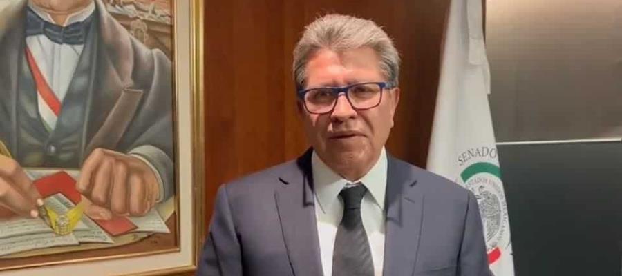 Senadores acordaron respeto para todas las “corcholatas” en plenaria de Morena: Monreal