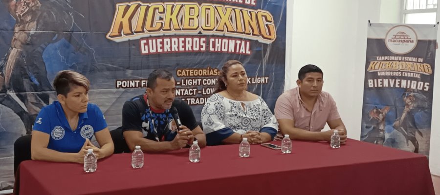 Macuspana tendrá Campeonato Estatal de Kickboxing Guerreros Chontal