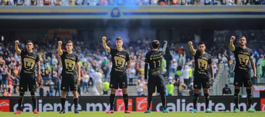 Con doblete de Dinenno, Pumas golea al León