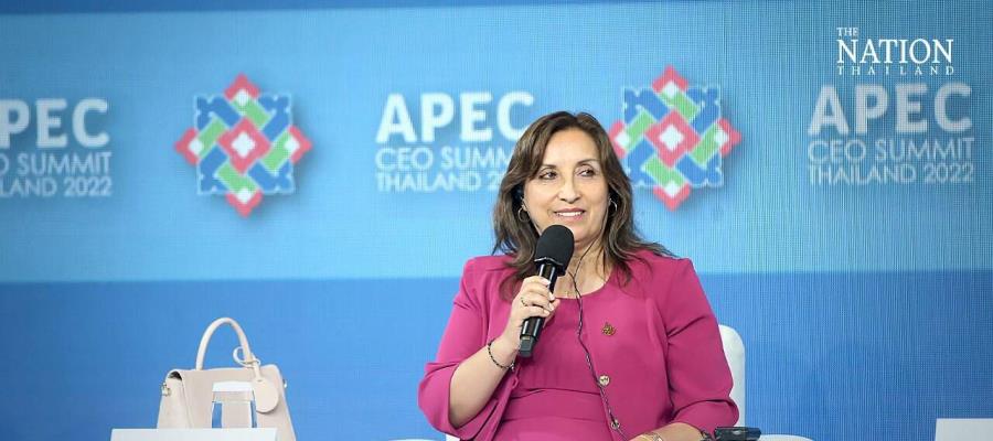 Presentan congresistas de Perú moción para destituir a la presidenta Dina Boluarte