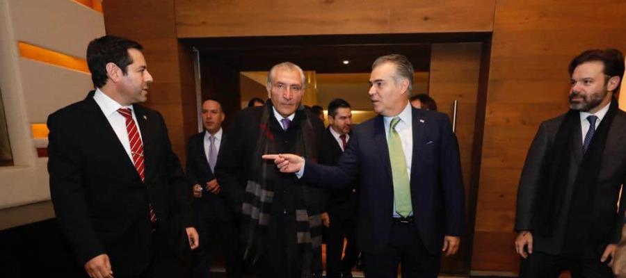 Se reúne Adán Augusto con el CCE