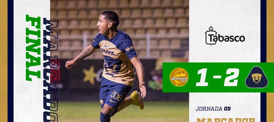 Pumas Tabasco se come al pez: gana 2-1 en el Sinaloa