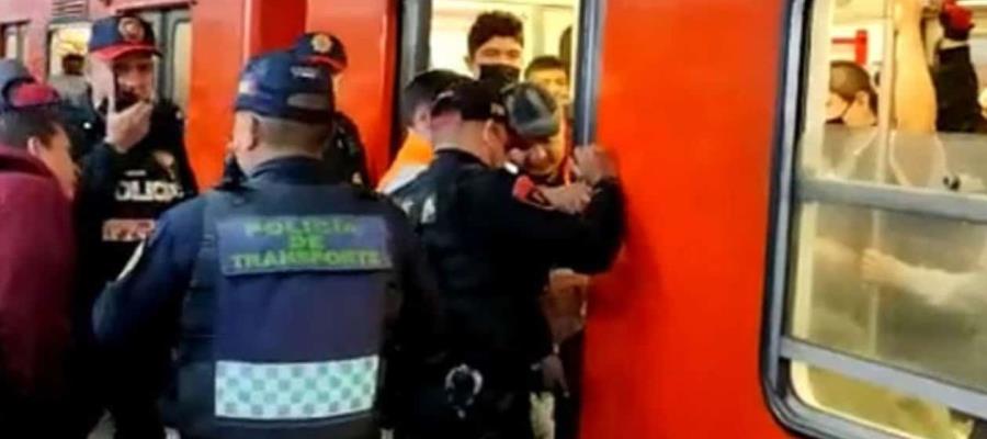 Otra vez el Metro… Ahora hombre pierde el dedo pulgar tras cerrarse la puerta