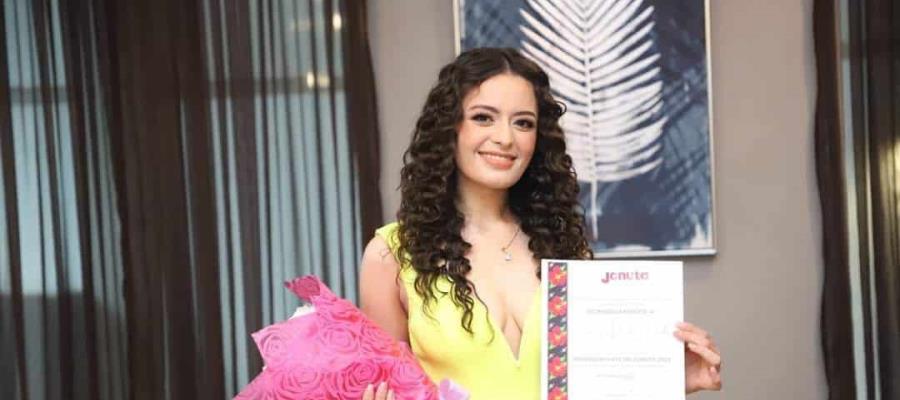 Formaliza Jonuta a Vanessa Zurita como su embajadora