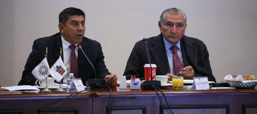 Designan a gobernador de Oaxaca presidente de la Conago; reunión fue encabezada por Adán Augusto Designan a gobernador de Oaxaca presidente de la Conago; reunión fue encabezada por Adán Augusto