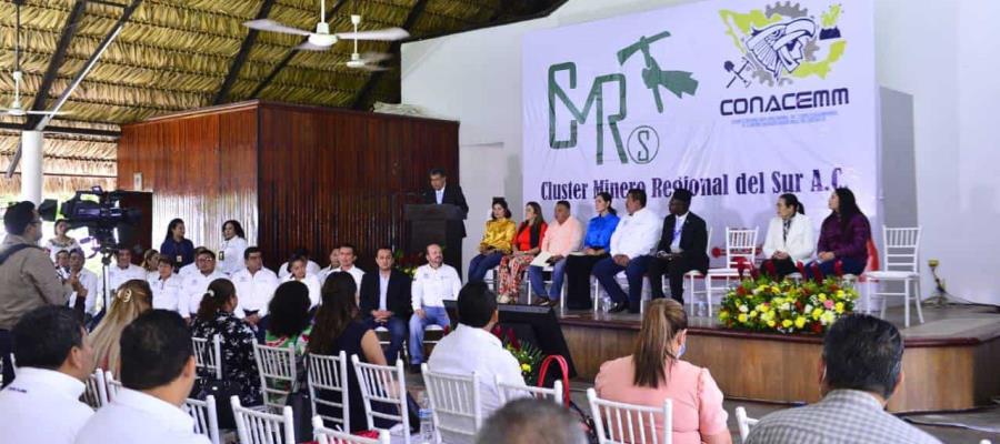 Instalan en Tabasco el Clúster Minero Regional del Sur