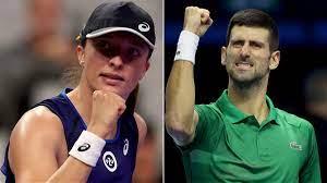 Iga Swiatek y Novak Djokovic, en la cima del tenis Iga Swiatek y Novak Djokovic, en la cima del tenis