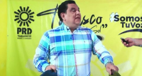 Fue candidato del Sol Azteca en múltiples ocasiones y ahora lo desconoce: PRD a Adán Augusto