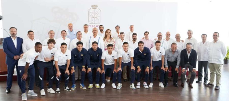 Pumas UNAM y Pumas Tabasco firman convenio por 2 años más en la entidad